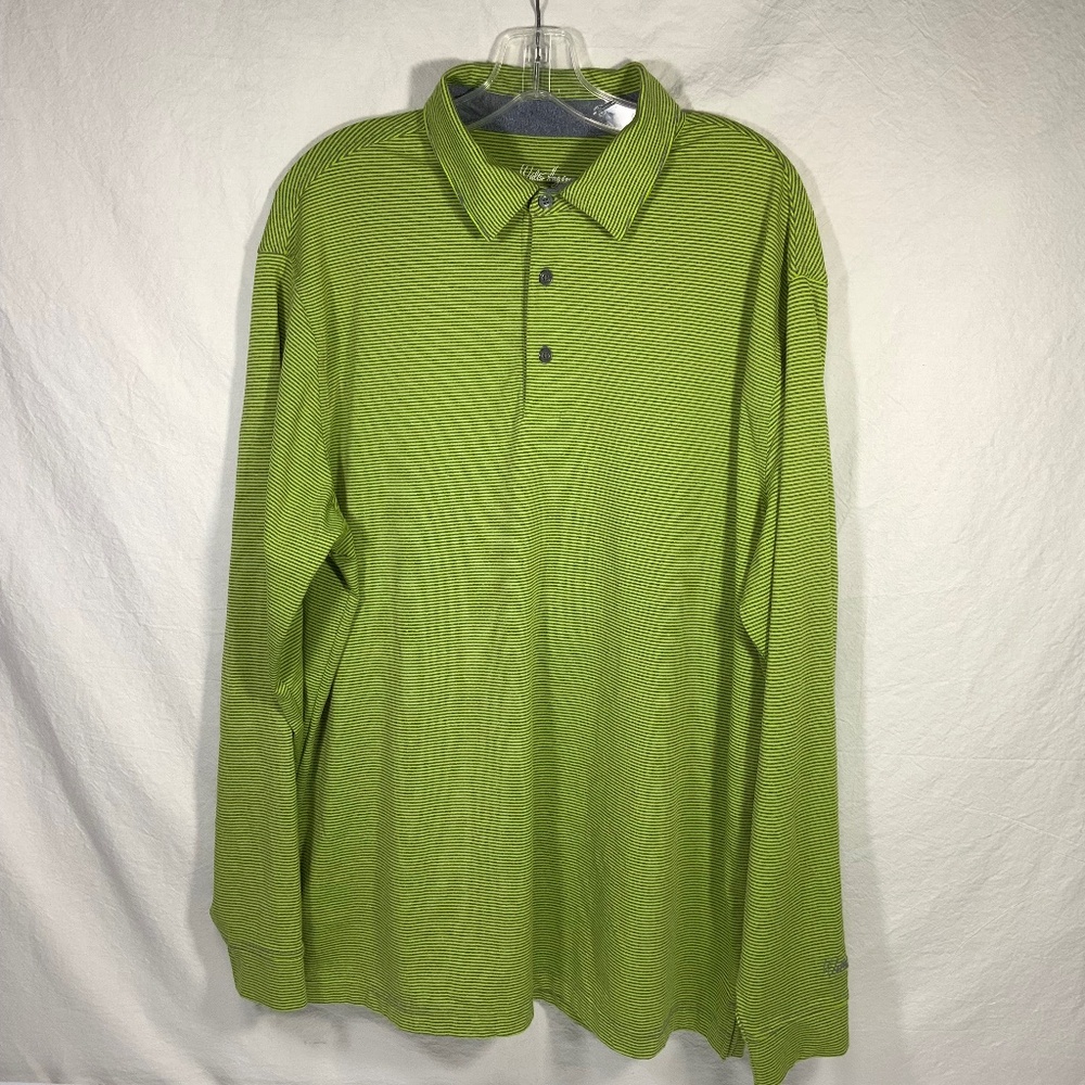 Walter Hagen Golf Polo Shirt Long Sleeve - Large